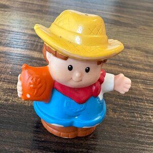 Vintage Little People Farmer Jed Figure